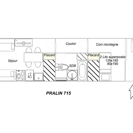 Résidence Pralin - 4 Personnes - Renove - Skis Aux Pieds Mae-1803 Les Allues